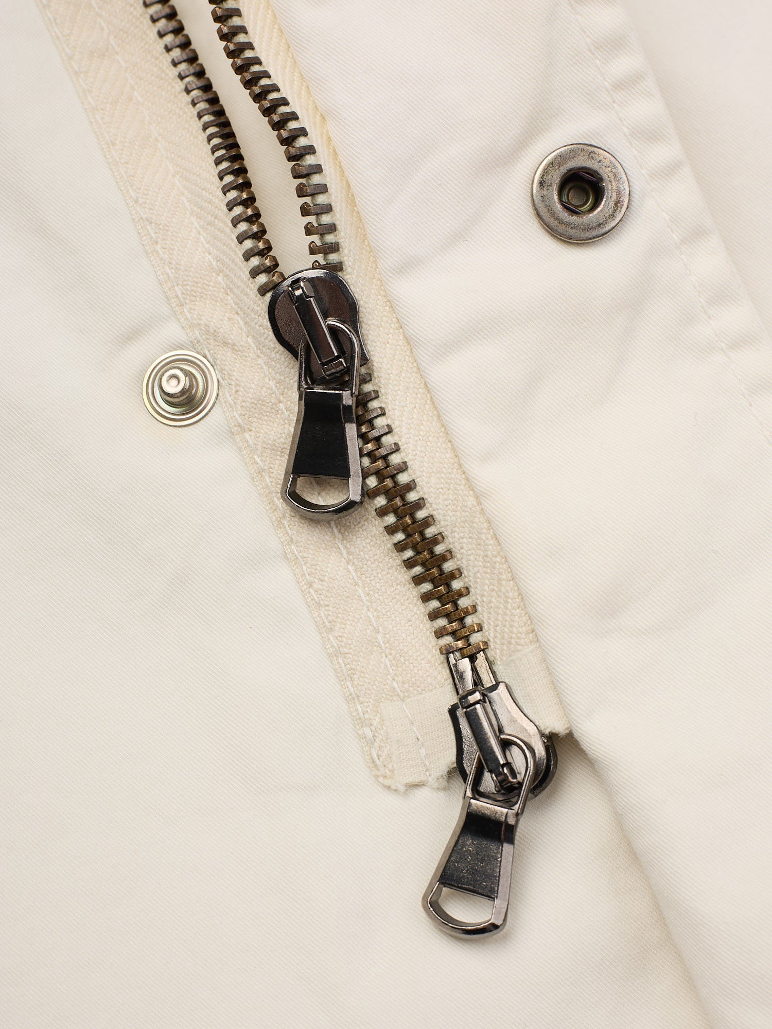 PIETRA SALATA Napoli "Sahara" Cream Safari Jacket Field Coat