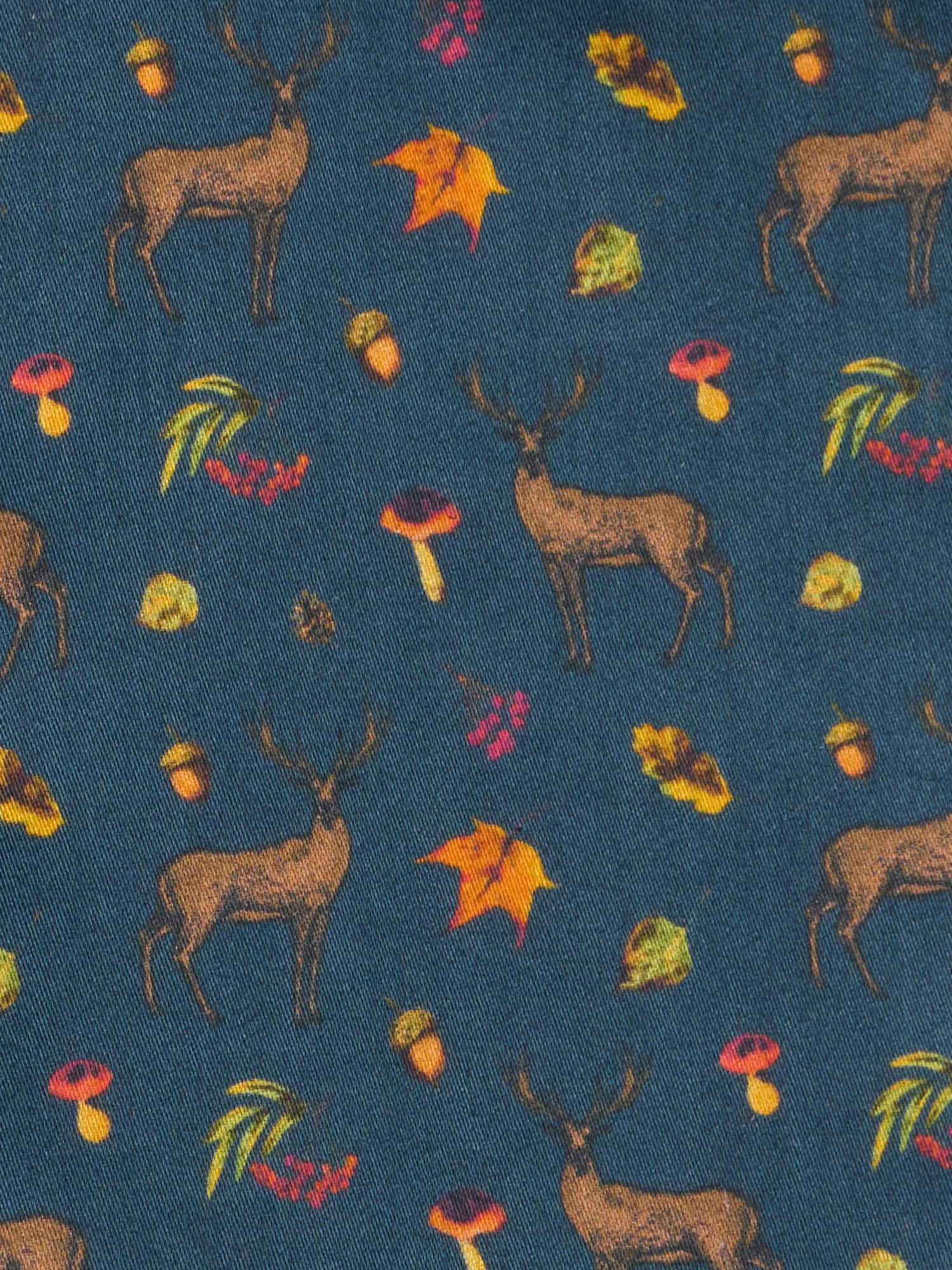 PIETRA SALATA Blue Pattern Cotton Spread Collar Shirt