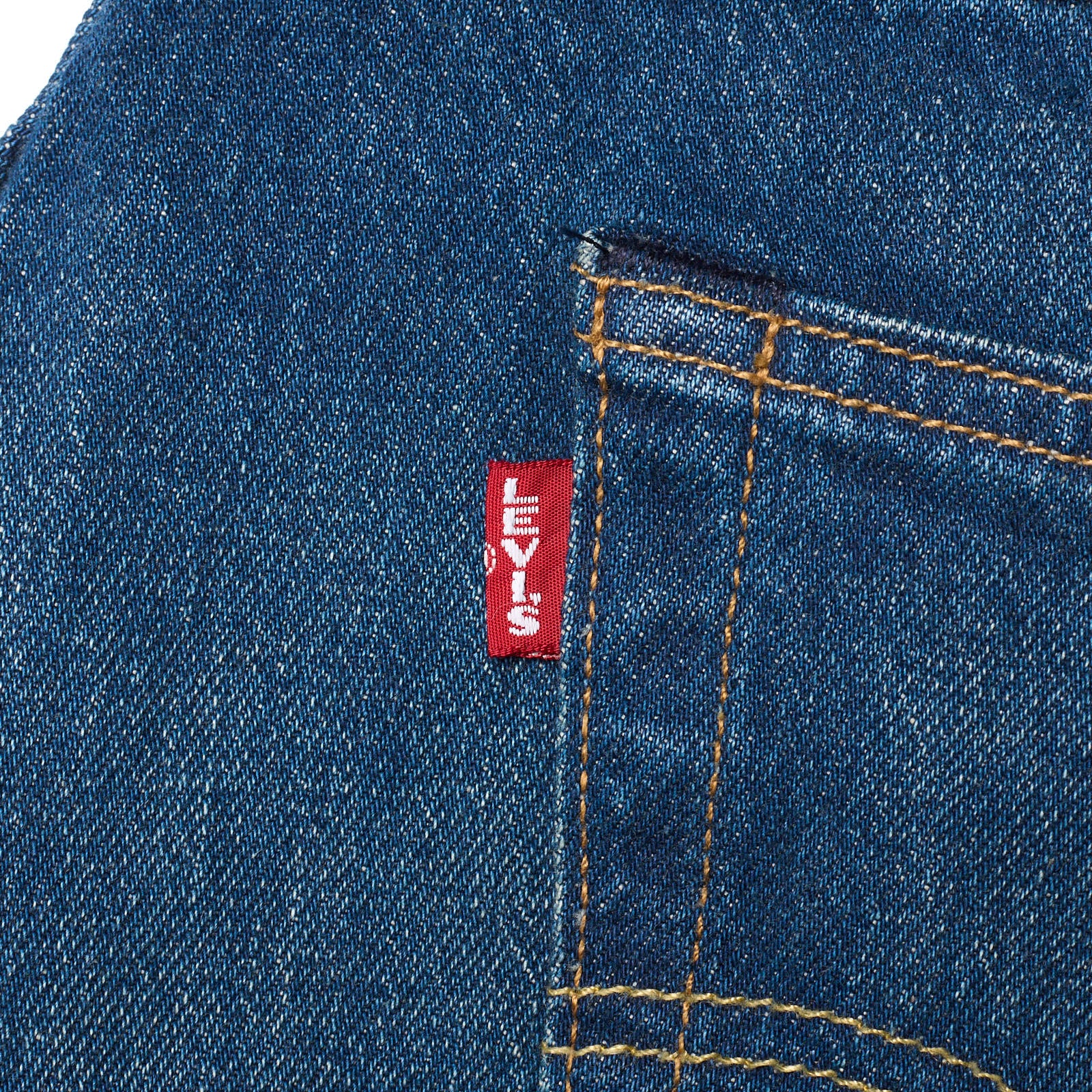 LEVI'S Premium 501 Blue Stretch Big E Denim Straight Fit Jeans Pants NEW W34 L30