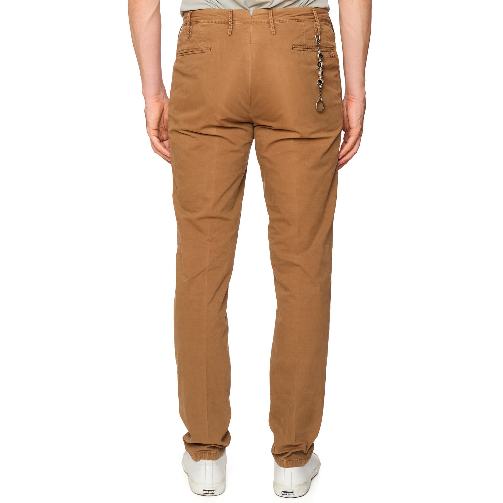 PT01 PANTALONI TORINO British Khakie Slim Fit "Worn Out" Chino Pants NEW US 30