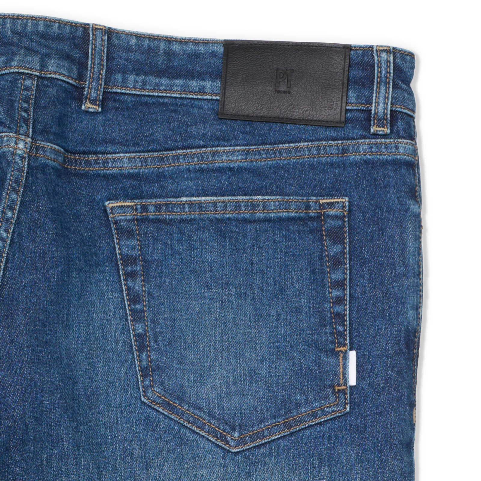 PT05 "Swing" Indigo Blue Denim Cotton Slim Fit Jeans NEW US 40