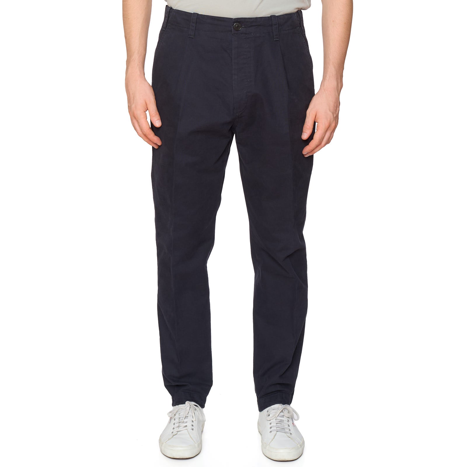 PT PANTALONI TORINO Blue Shot Fit "WORN OUT" Chino Pants NEW US 31