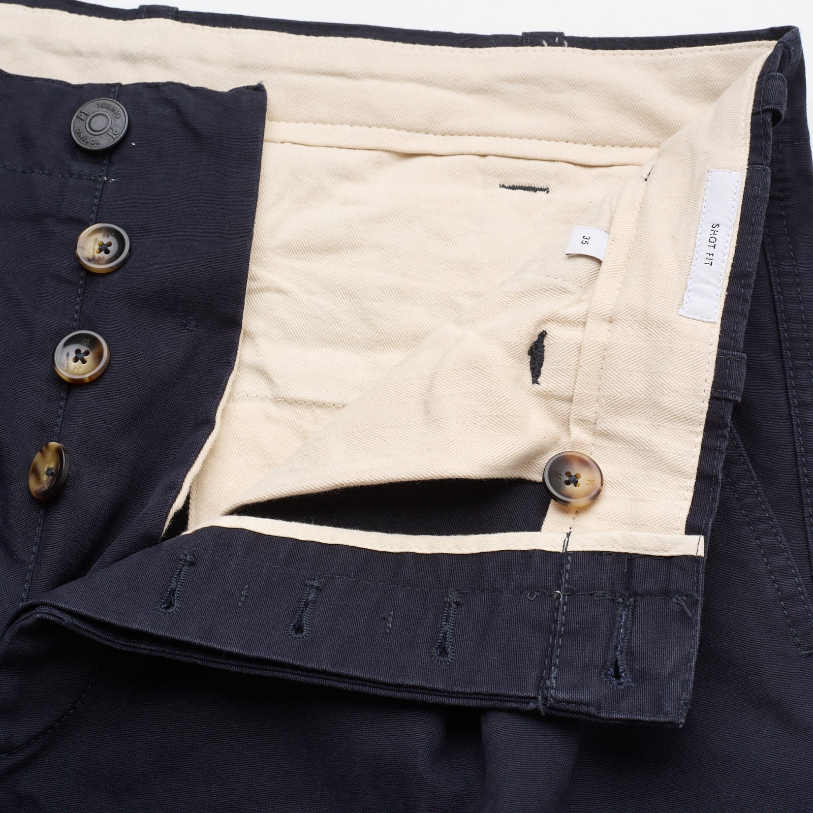 PT PANTALONI TORINO Blue Shot Fit "WORN OUT" Chino Pants NEW US 31