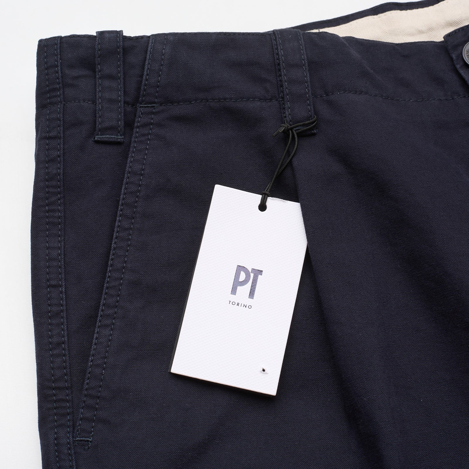 PT PANTALONI TORINO Blue Shot Fit "WORN OUT" Chino Pants NEW US 31