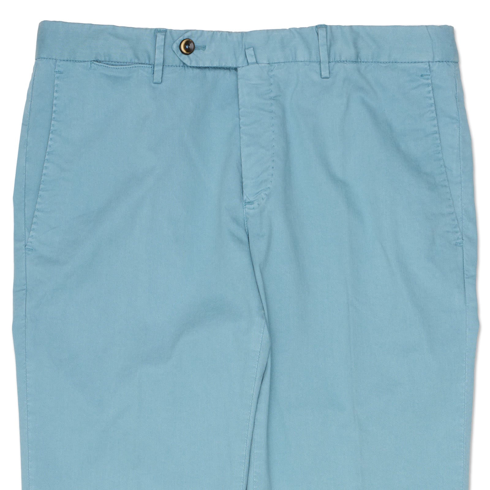 PT PANTALONI TORINO Light Blue Lyocell-Cotton Slim Fit Chino Pants NEW US 42