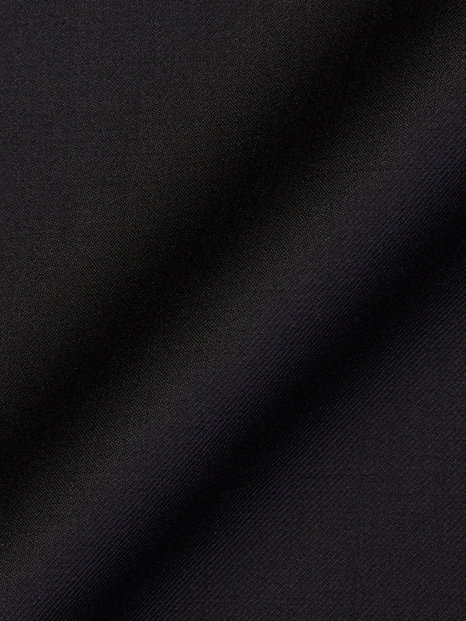 RAFFAELE CARUSO Black Loro Piana Super 150’s Tasmanian Peak Lapel Suit