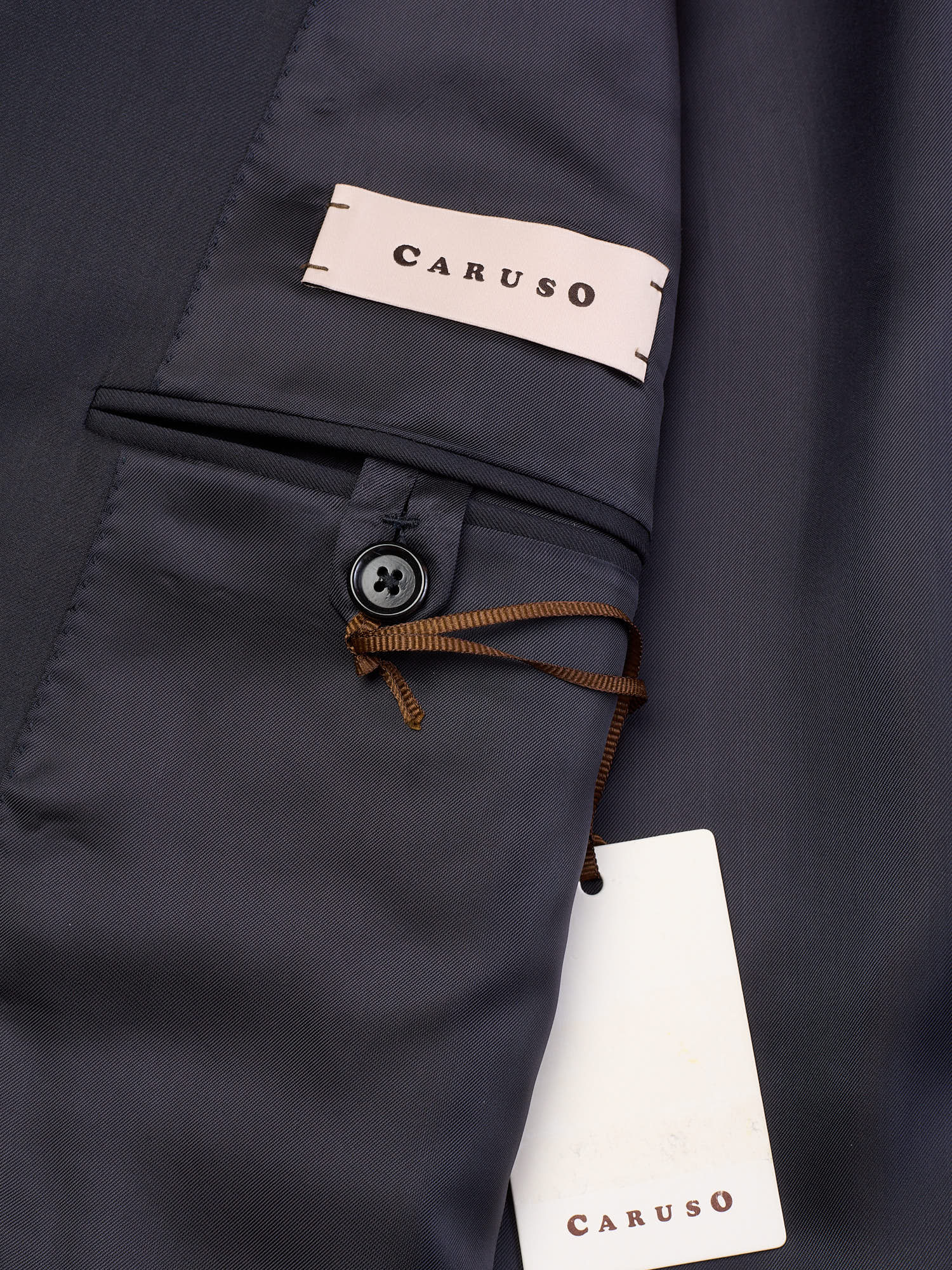 RAFFAELE CARUSO "Miura Parma" Blue Loro Piana Super 150's Tasmanian Suit Slim