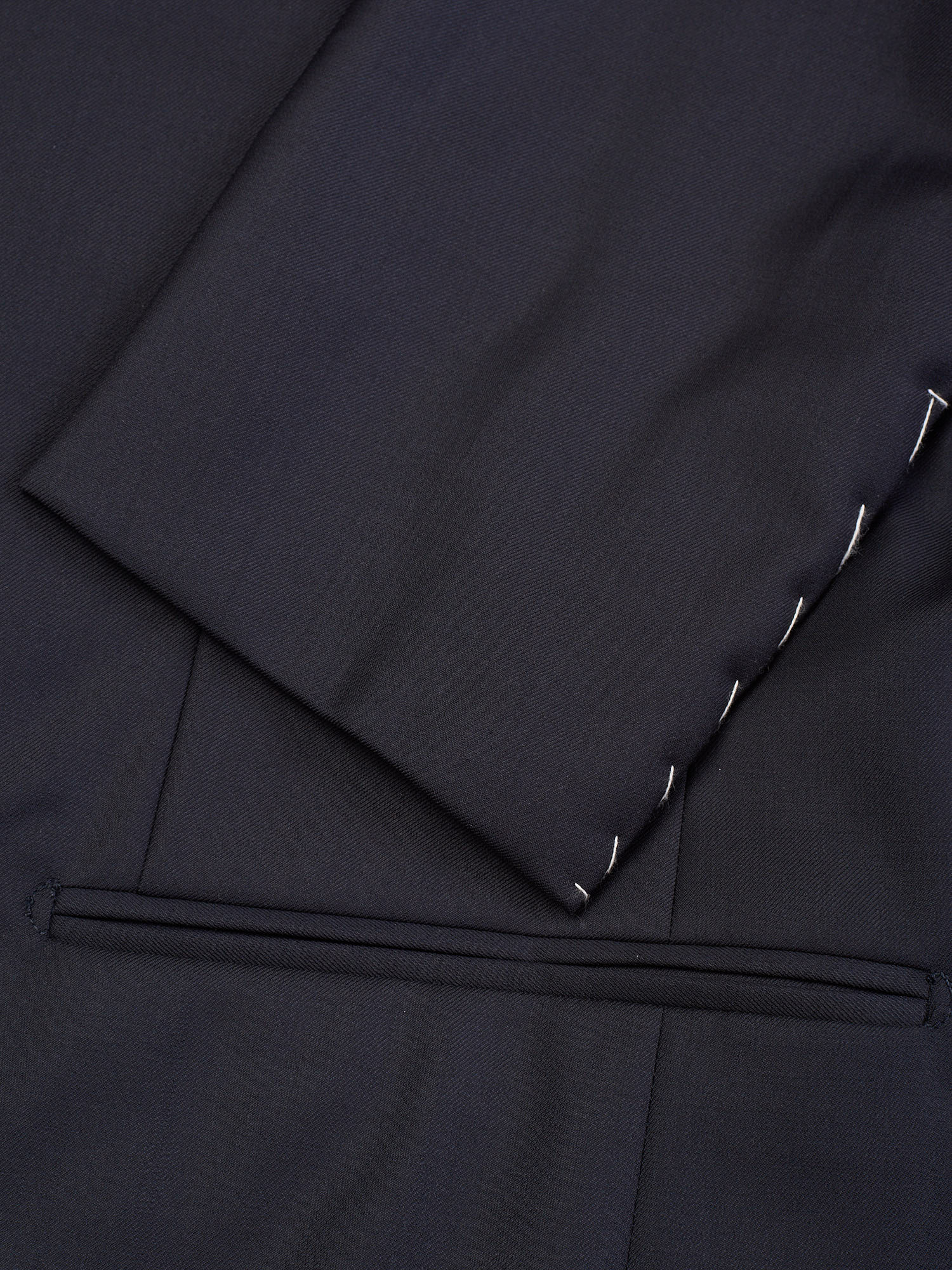 RAFFAELE CARUSO "Miura Parma" Blue Loro Piana Super 150's Tasmanian Suit Slim