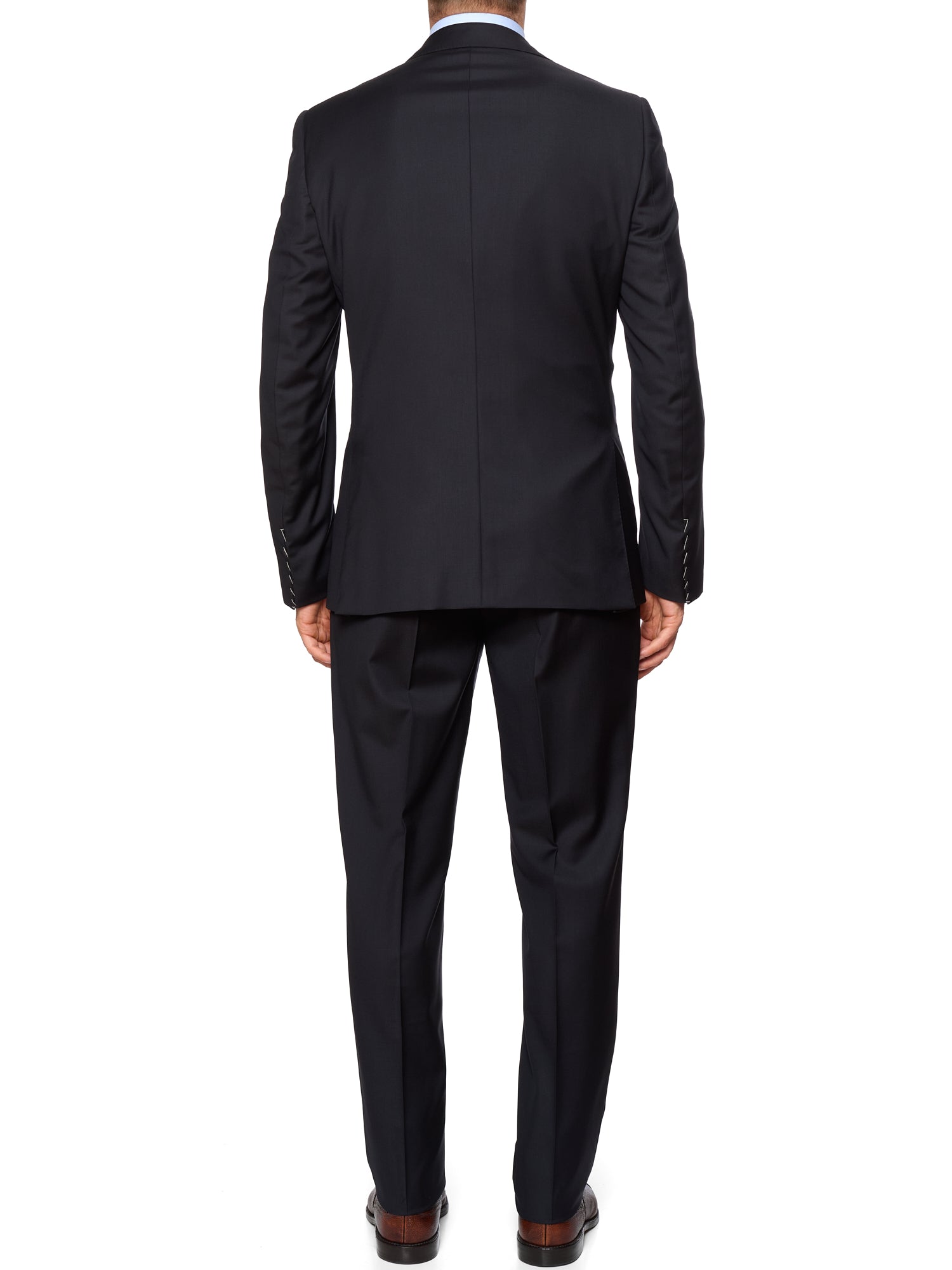 RAFFAELE CARUSO "Miura Parma" Blue Loro Piana Super 150's Tasmanian Suit Slim