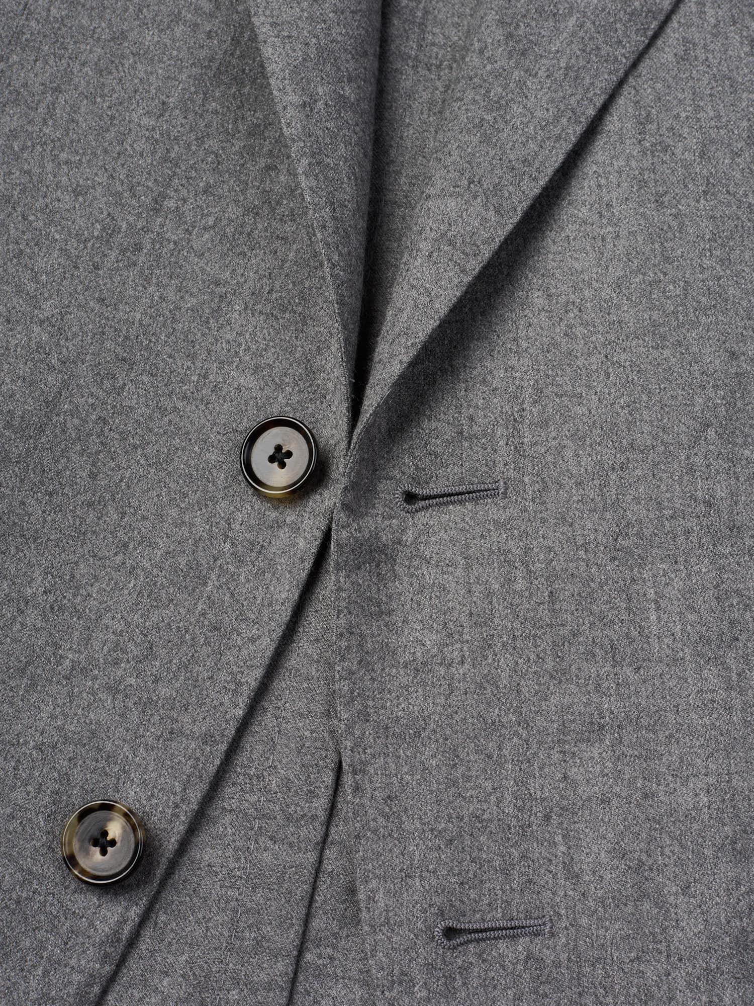 RAFFAELE CARUSO "Aida" Gray Nuage Wool-Silk Suit NEW