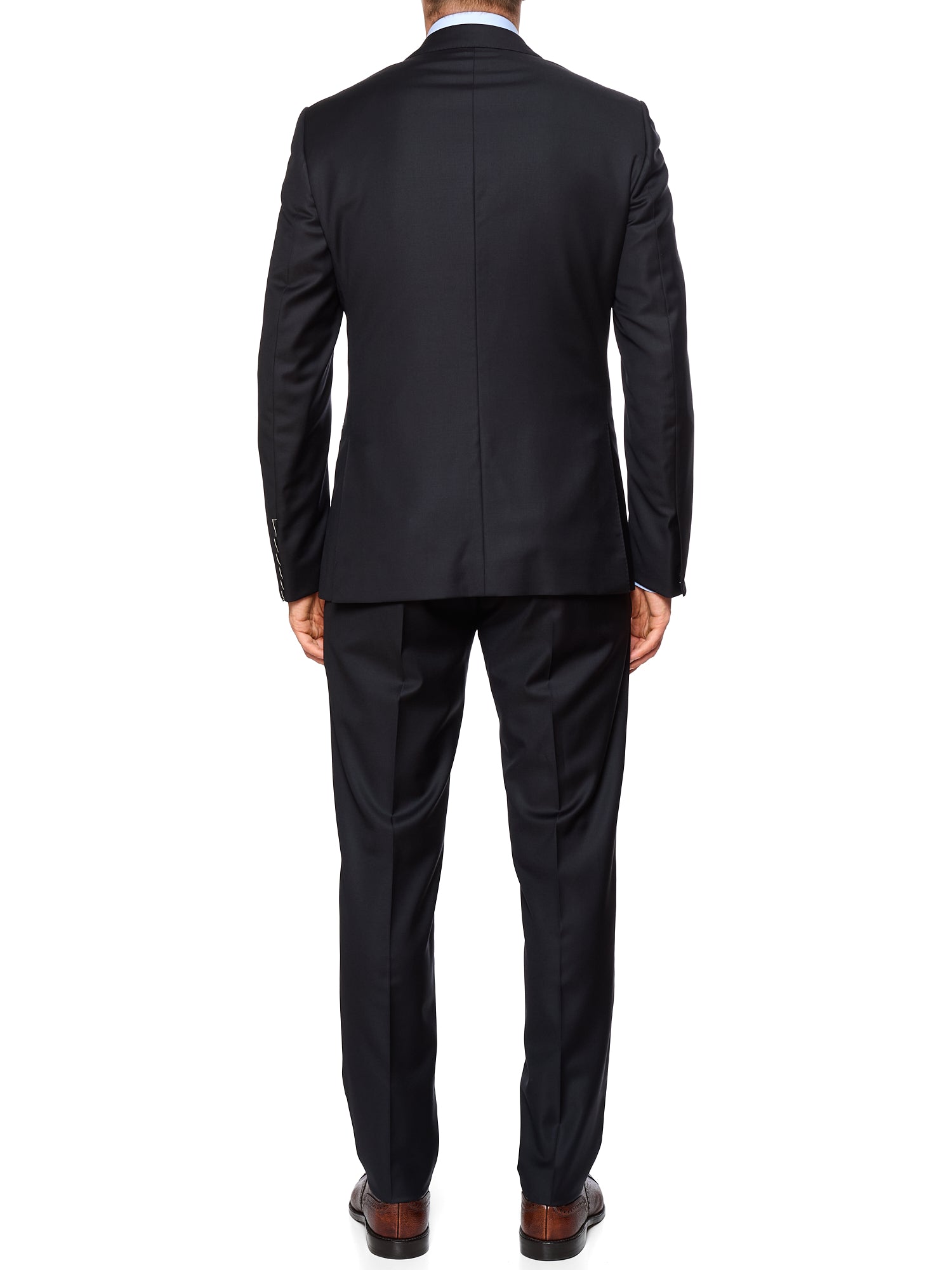RAFFAELE CARUSO “Manon” Black Loro Piana Super 150’s Tasmanian Suit