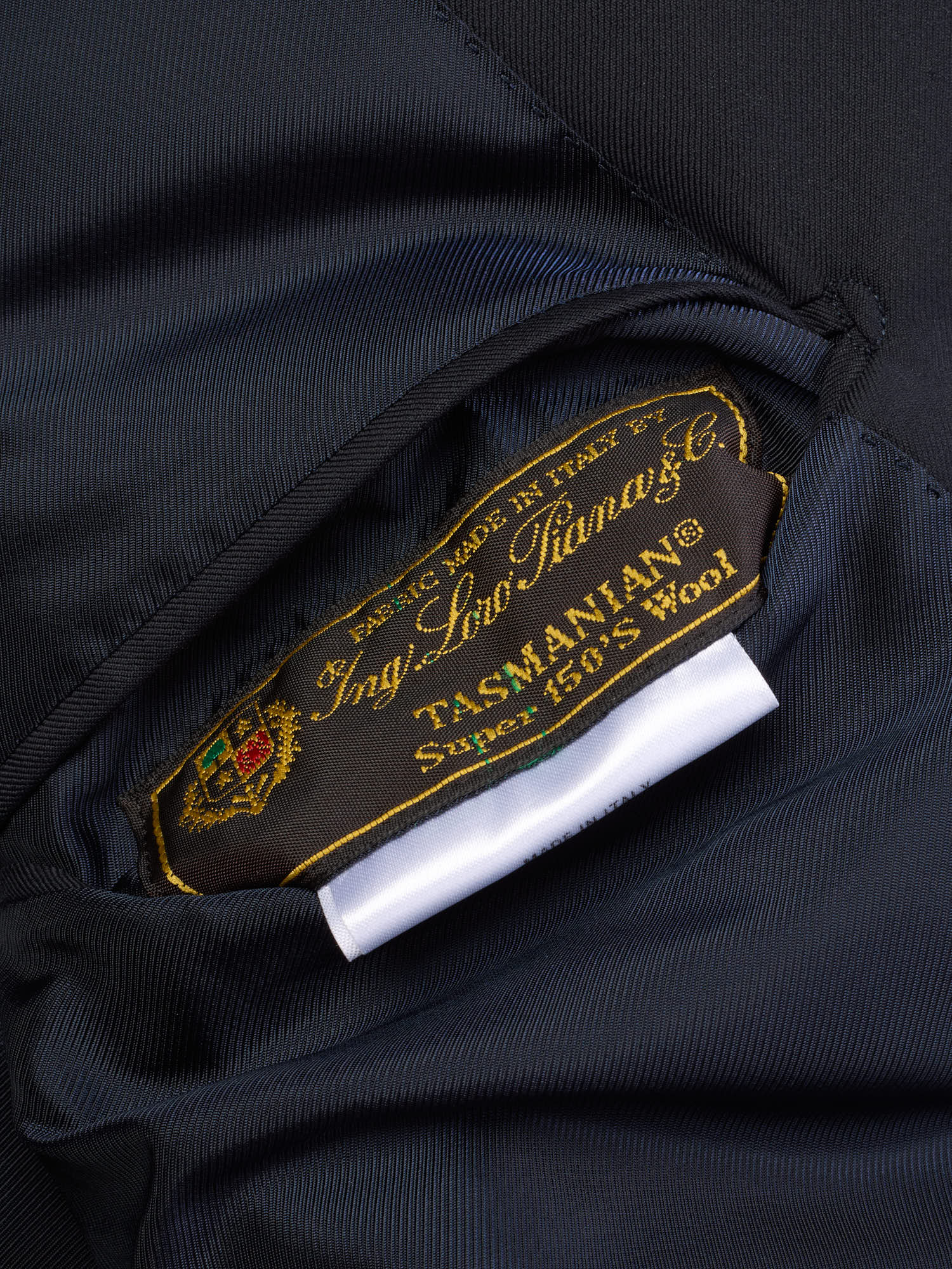 RAFFAELE CARUSO “Milano” Blue Loro Piana Super 150’s Tasmanian Suit