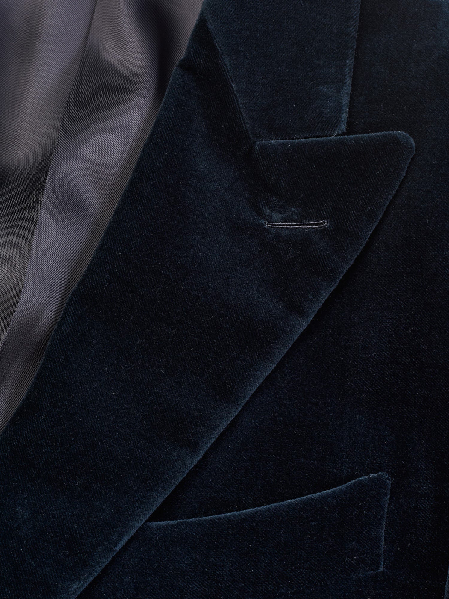 RAFFAELE CARUSO "Norma" Blue Velvet Dinner Tux Jacket