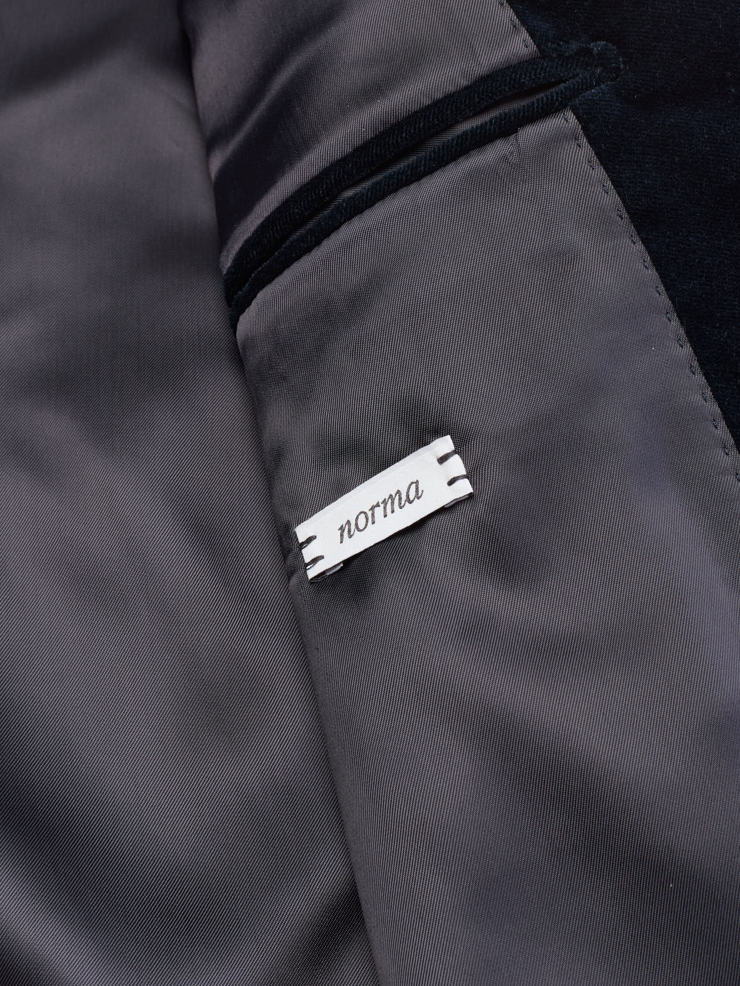 RAFFAELE CARUSO "Norma" Blue Velvet Dinner Tux Jacket