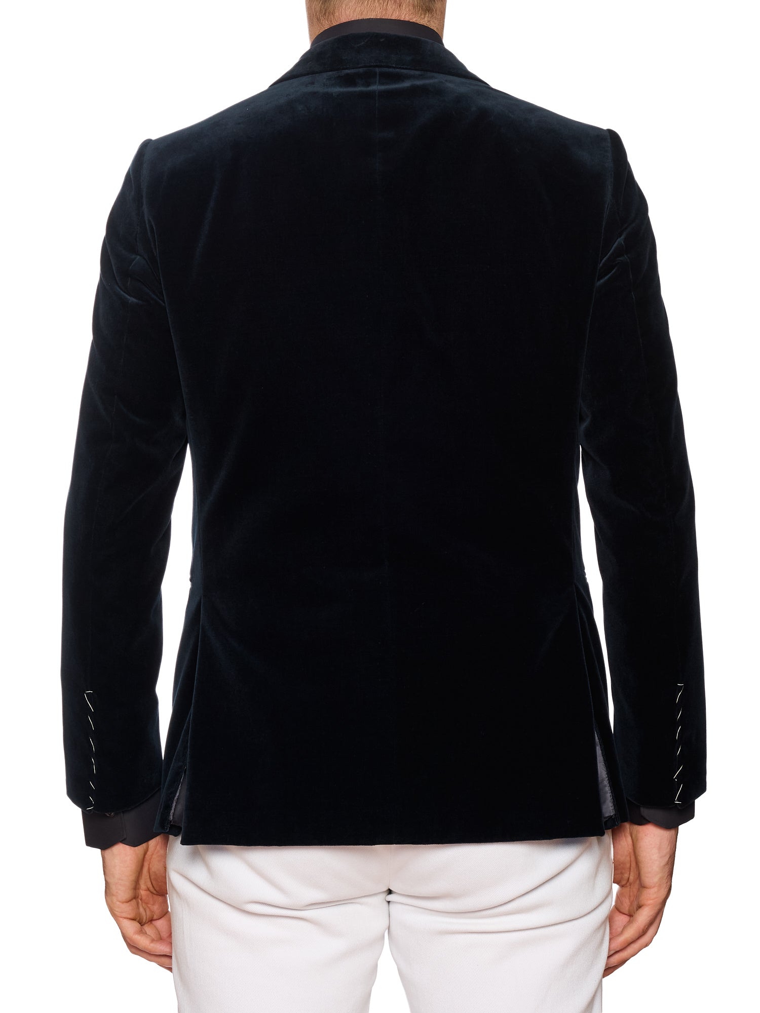 RAFFAELE CARUSO "Norma" Blue Velvet Dinner Tux Jacket