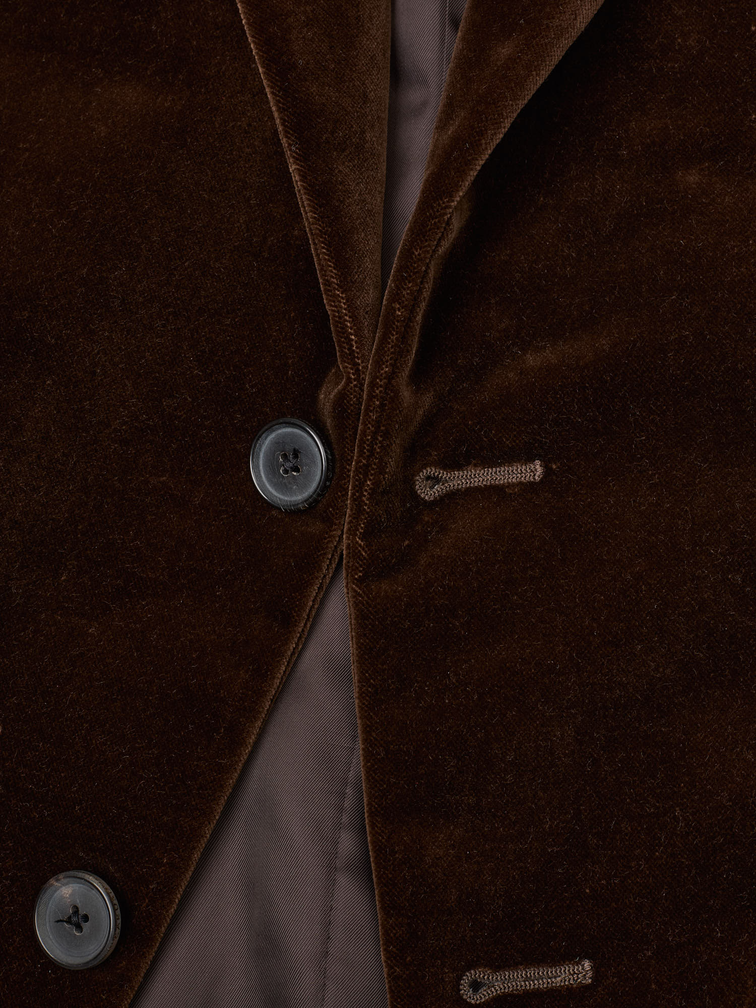 RAFFAELE CARUSO "Norma" Brown Velvet Dinner Tux Jacket