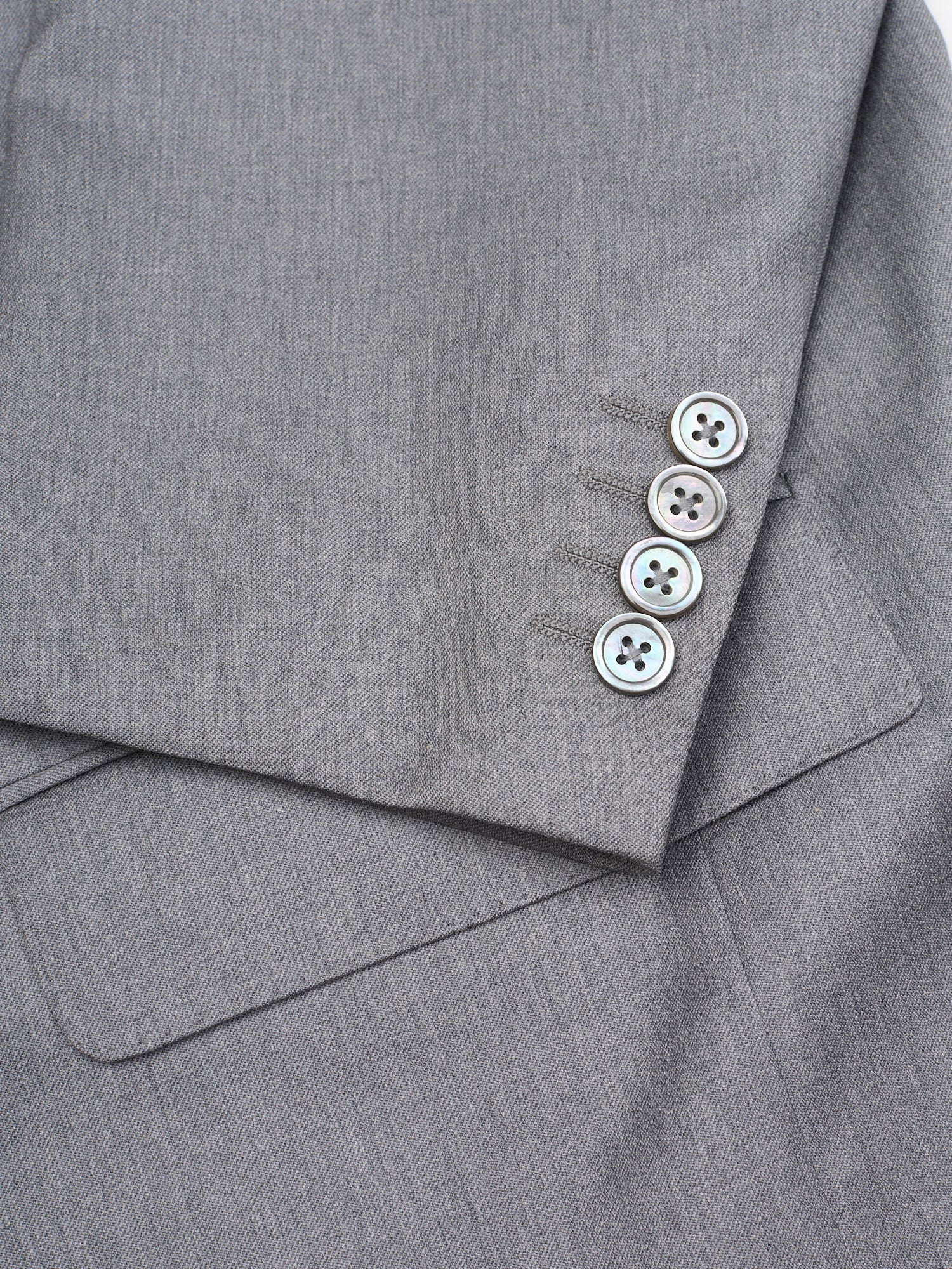 RAVAZZOLO For SIR WILSON Gray Arthur Bentley Wool Suit