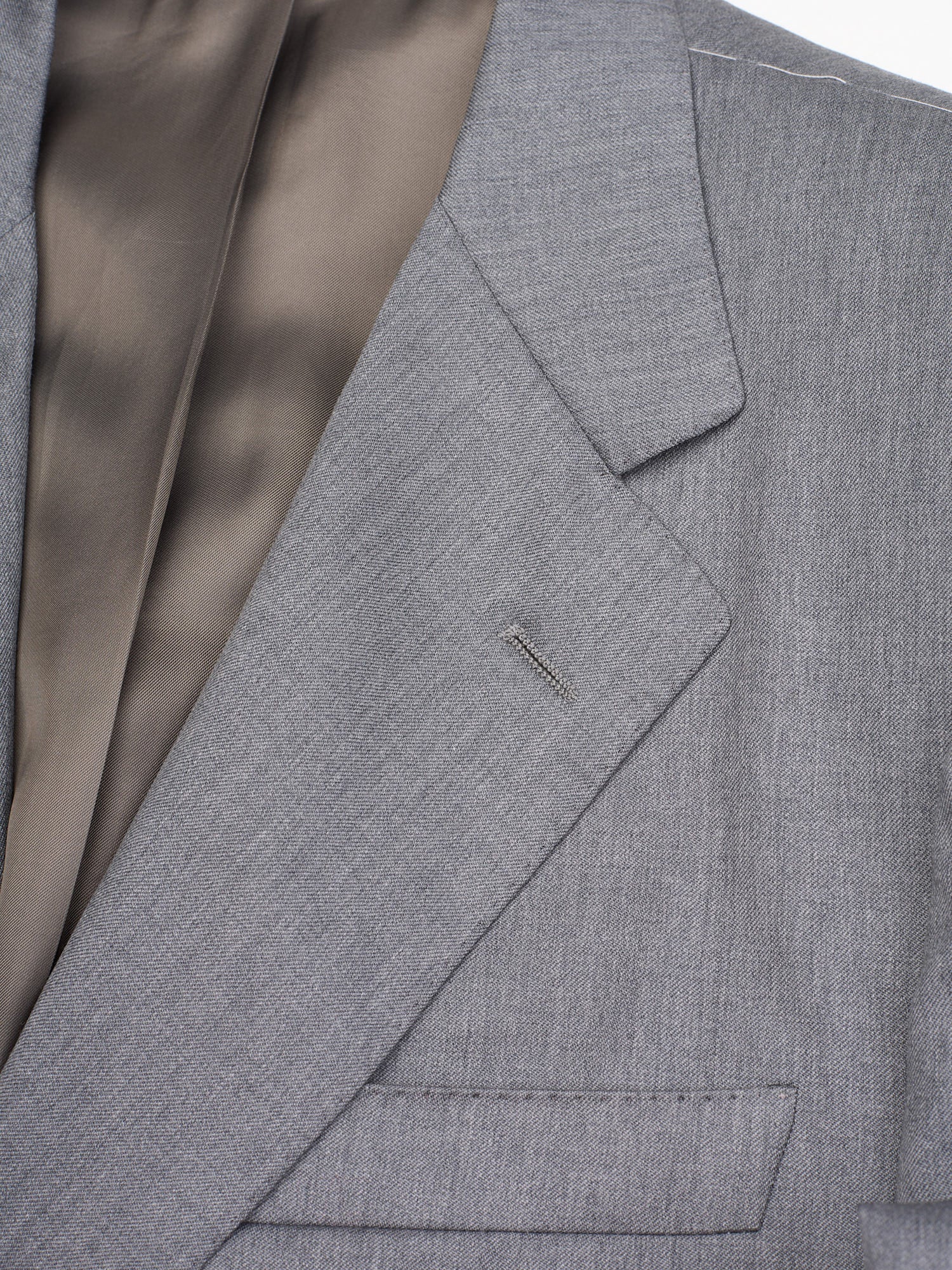 RAVAZZOLO For SIR WILSON Gray Arthur Bentley Wool Suit