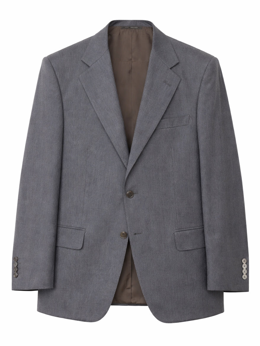 RAVAZZOLO For SIR WILSON Gray Arthur Bentley Wool Suit