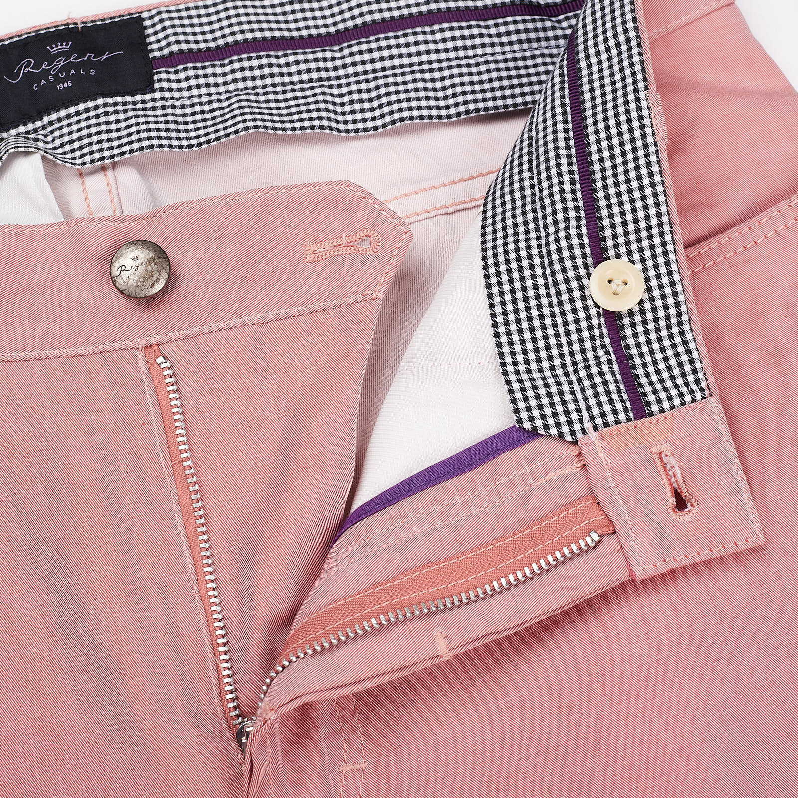 REGENT Germany Pink Denim Stretch Slim Fit Jeans Pants EU 48 NEW US 32