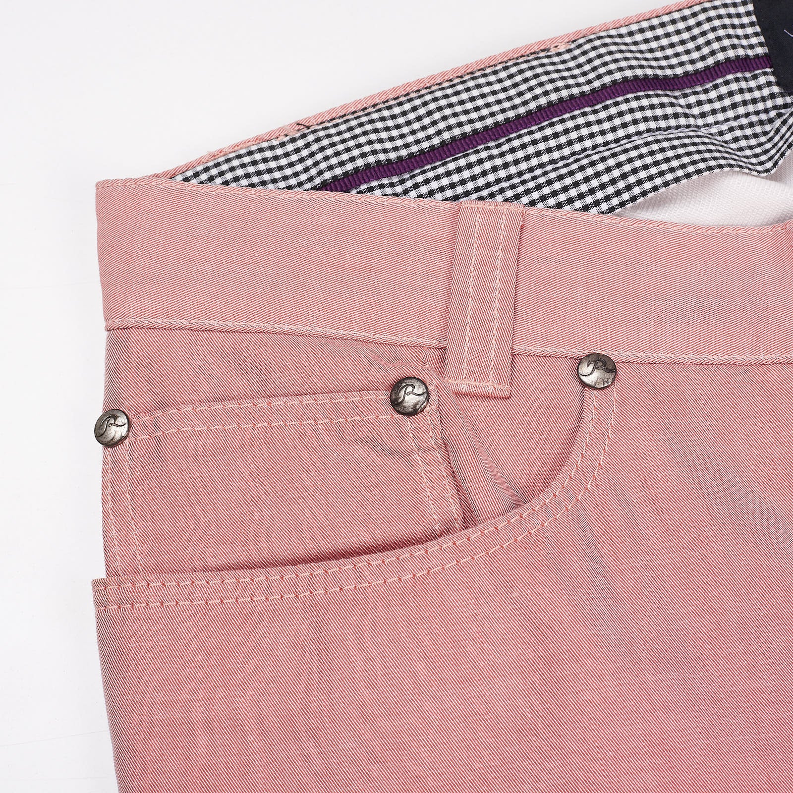 REGENT Germany Pink Denim Stretch Slim Fit Jeans Pants EU 48 NEW US 32