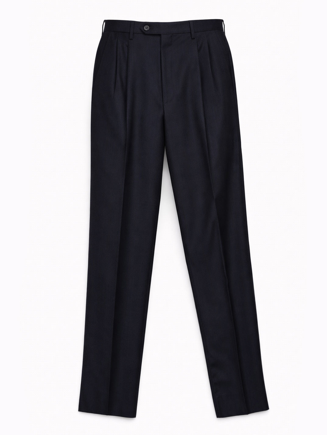 RENOMA Paris Navy Blue Striped Virgin Wool Suit