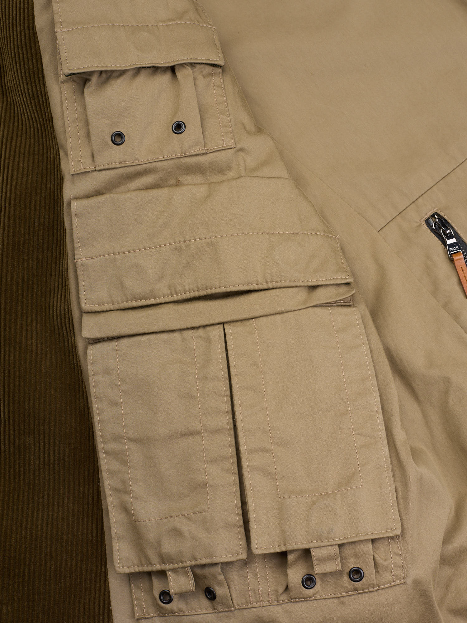 RLX RALPH LAUREN Olive Corduroy Hunting Heavy Jacket Coat