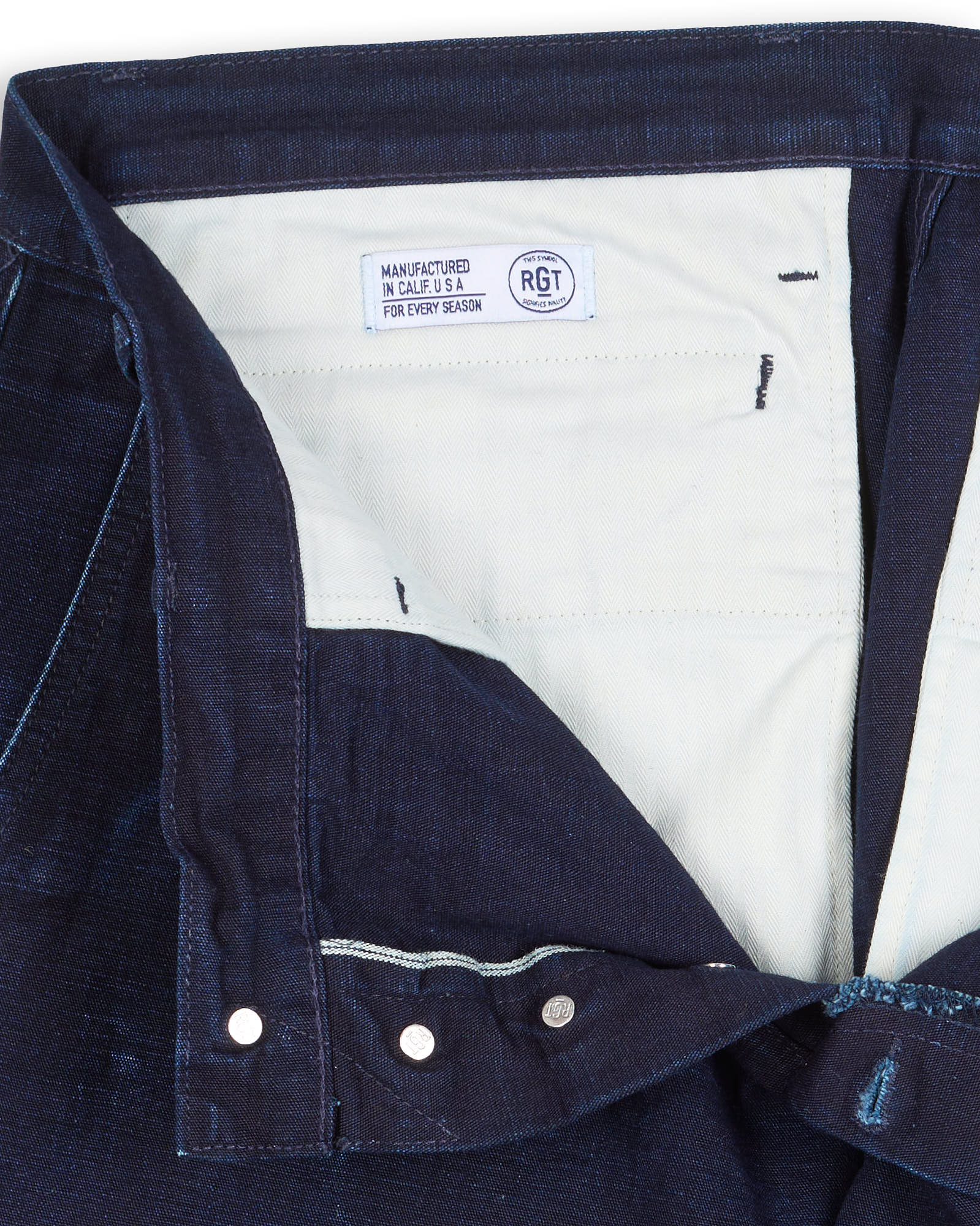 ROGUE TERRITORY Officer Trousers Slim Taper Fit Denim Pants US 36 NEW