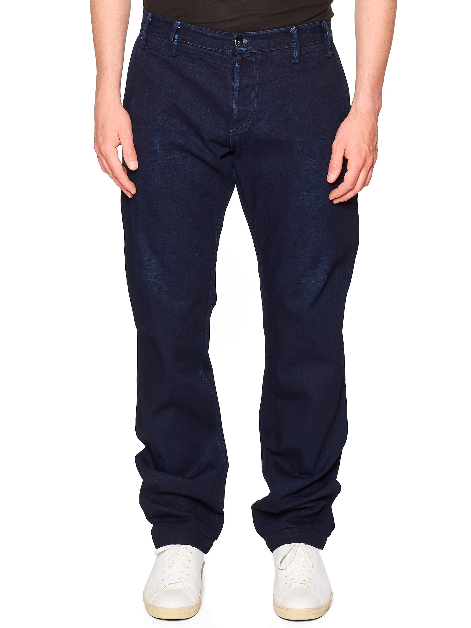 ROGUE TERRITORY Officer Trousers Slim Taper Fit Denim Pants US 36 NEW