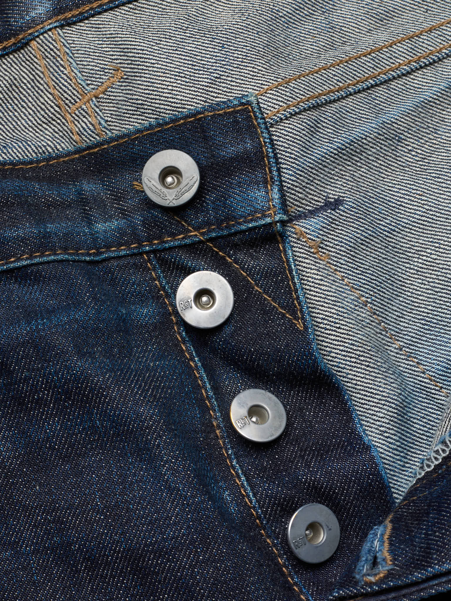 ROGUE TERRITORY Skinny Signature Six Pocket Denim Jeans Made in USA