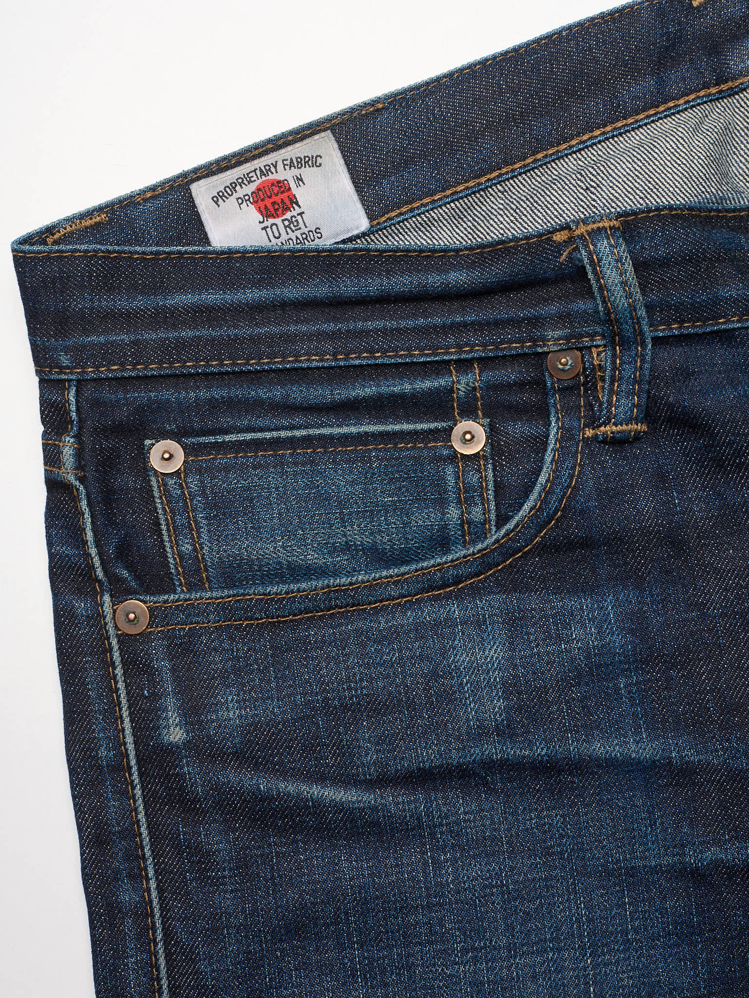 ROGUE TERRITORY Skinny Signature Six Pocket Denim Jeans Made in USA