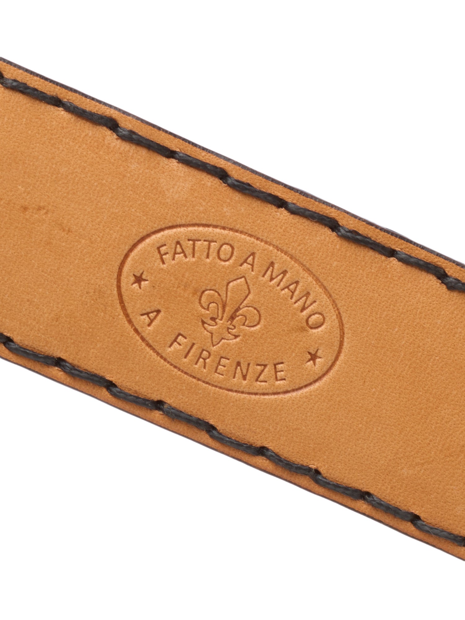 ROMANELLI Firenze Black Crocodile Silver-Horn Buckle Belt 90cm 36"