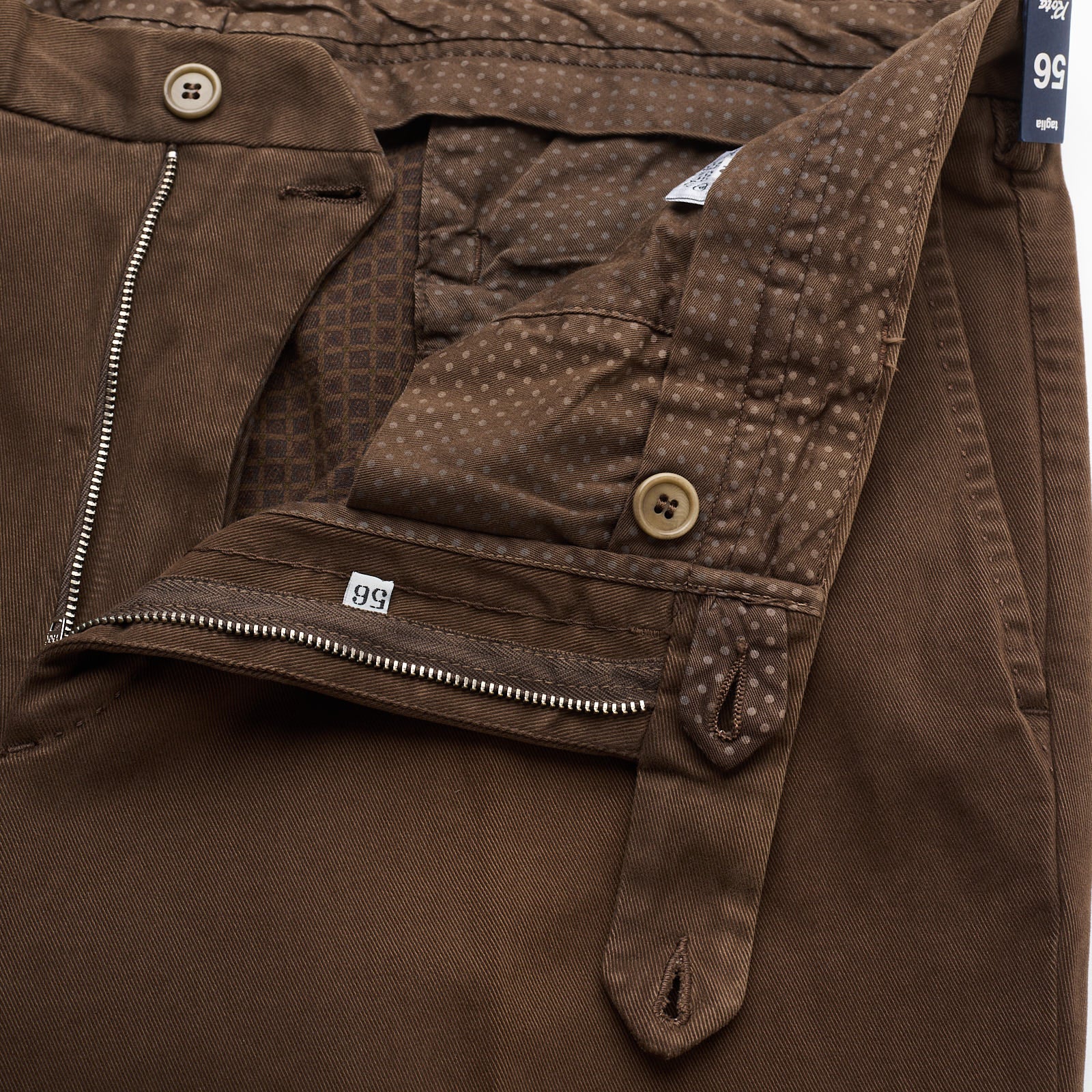 ROTA SPORT Brown Stretch Pants Chinos EU 56 NEW US 38
