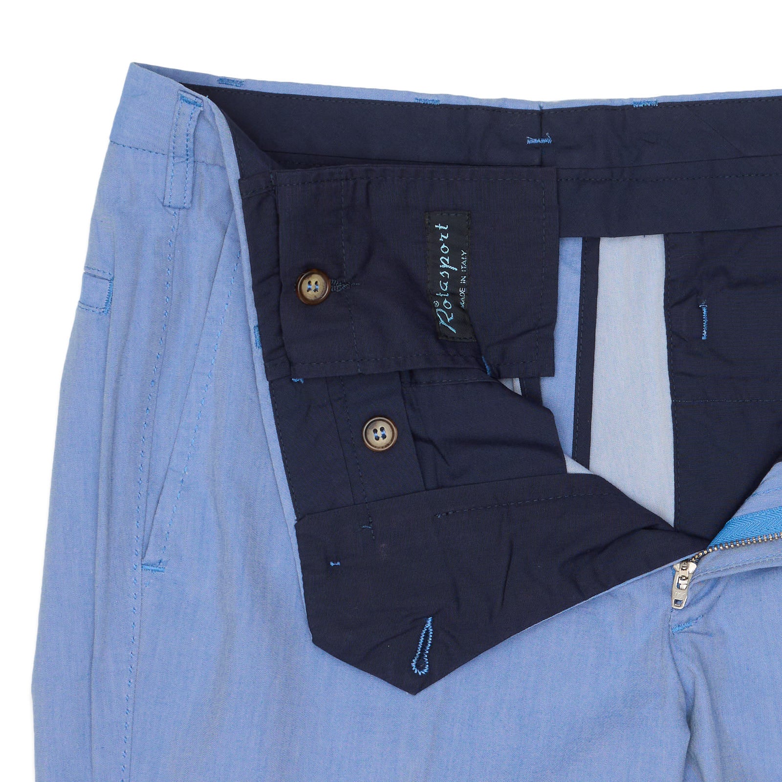 ROTA SPORT Light Blue Cotton Pants EU 46 NEW US 30