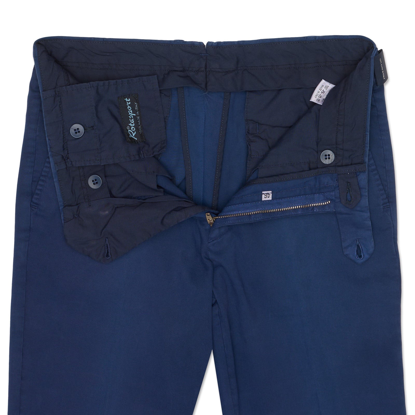 ROTA Sport Blue Cotton-Wool Twill Pants NEW EU 46 NEW US 30