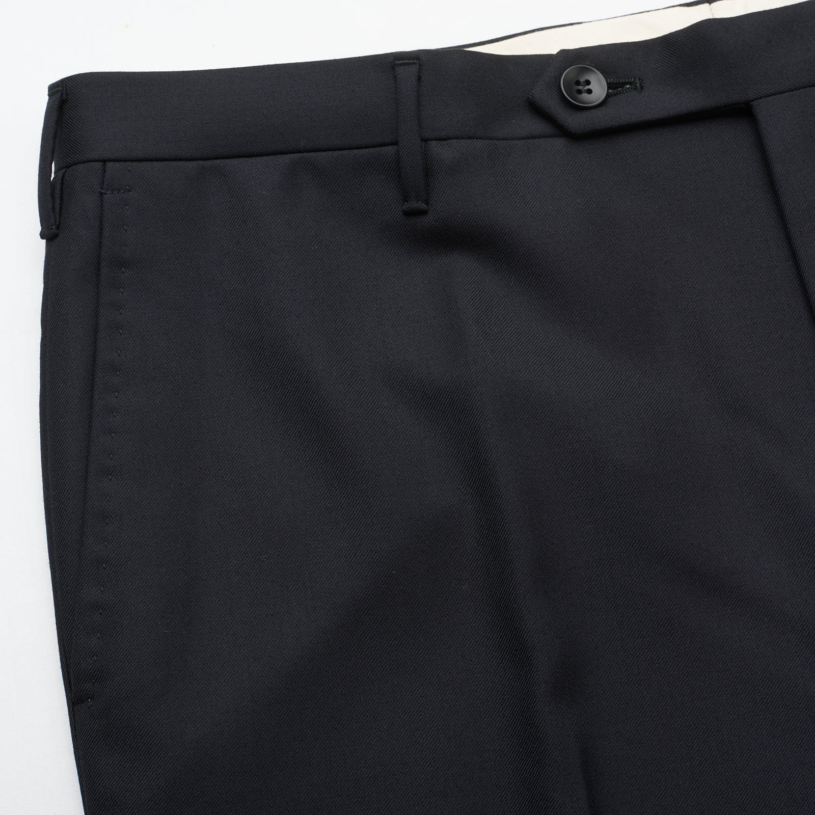 ROTA for VANNUCCI Dark Navy Blue Virgin Wool Sartorial Dress Pants NEW