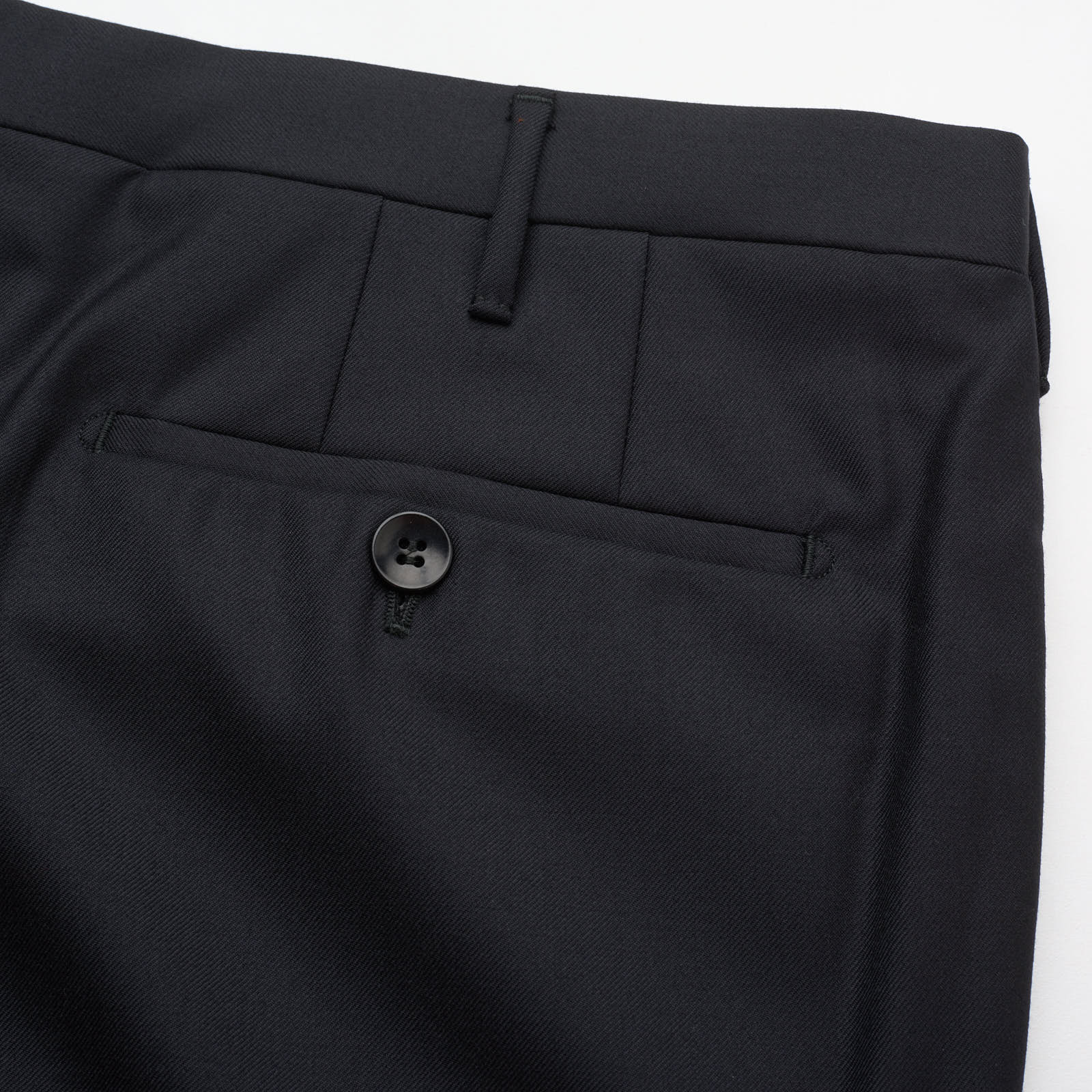 ROTA for VANNUCCI Dark Navy Blue Virgin Wool Sartorial Dress Pants NEW