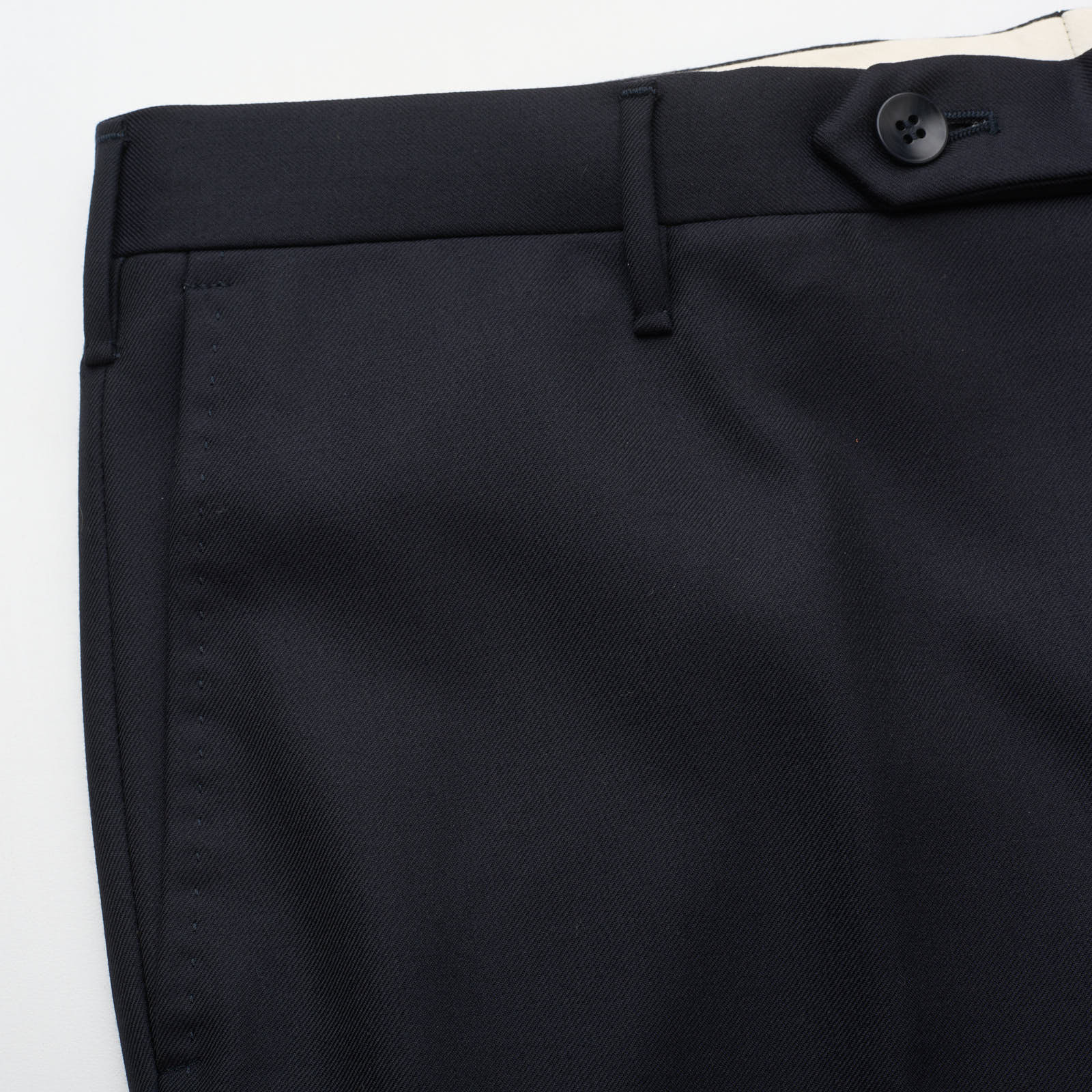 ROTA for VANNUCCI Navy Blue Wool Handmade Dress Pants NEW