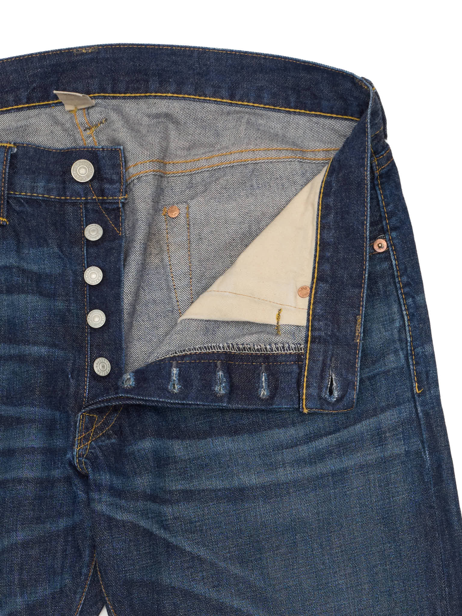 RRL RALPH LAUREN Double RL Blue Slim Fit Selvedge Jeans USA