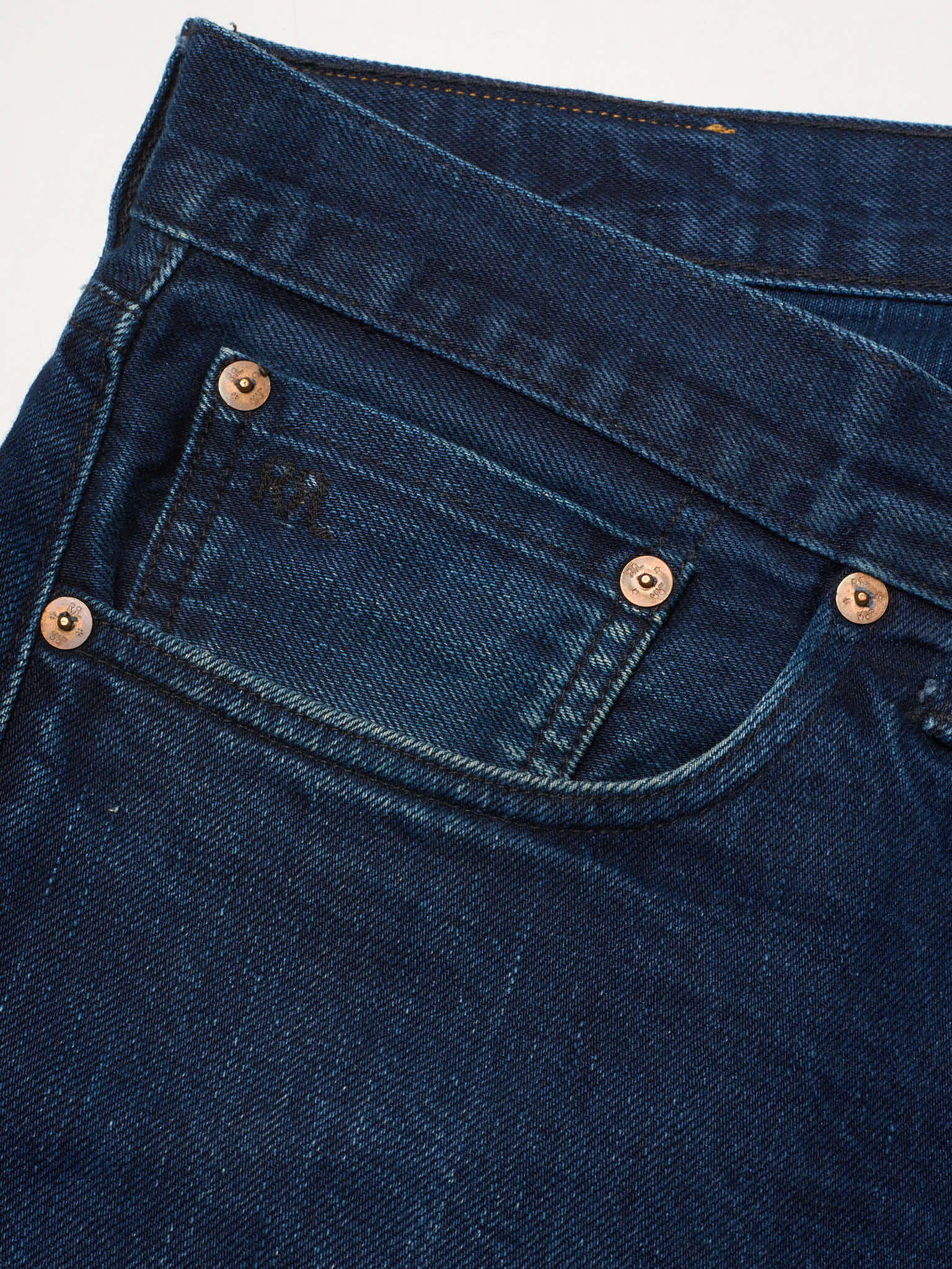 RRL RALPH LAUREN Double RL Blue Slim Narrow Fit Selvedge Jeans USA