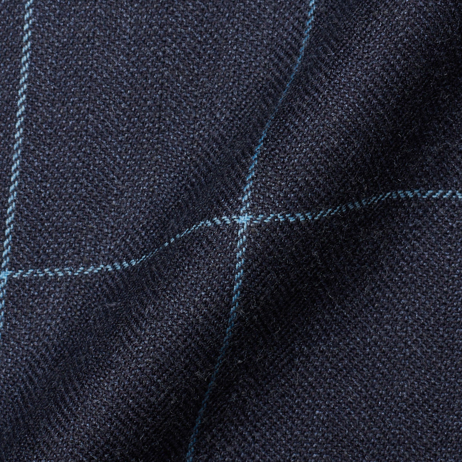 RUBINACCI LH Handmade Bespoke Blue Wool-Silk-Cashmere Jacket EU 50 NEW US 40 RUBINACCI