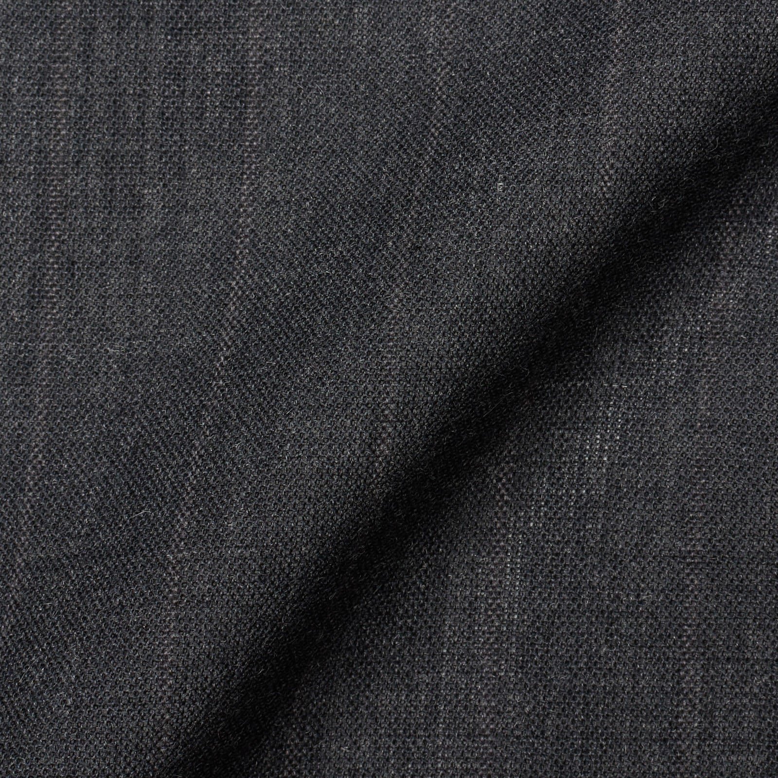 RUBINACCI LH Handmade Bespoke Gray Striped Mohair 1 Button Jacket EU 50 US 40 RUBINACCI