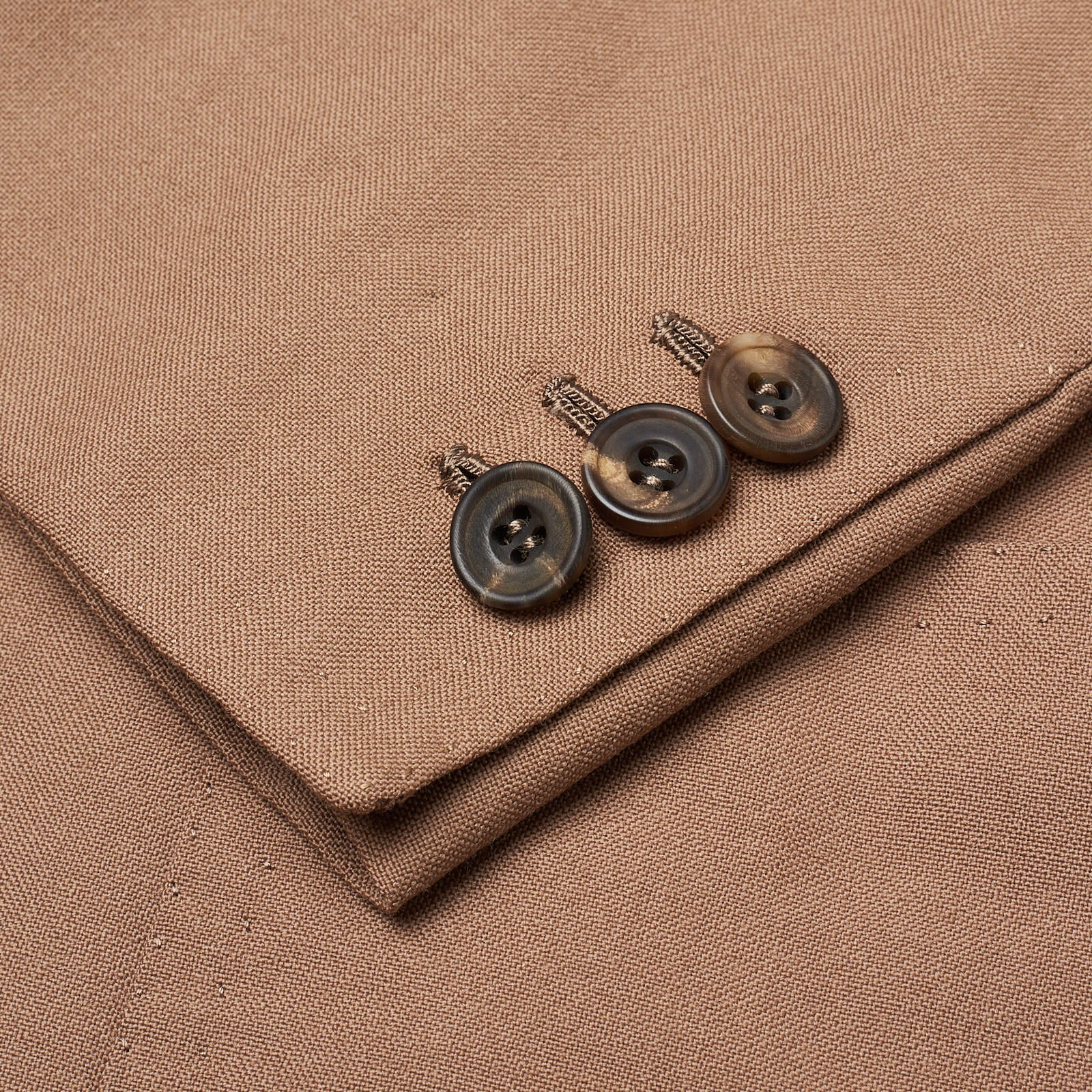 RUBINACCI LH Handmade Bespoke Taupe Gray Wool-Mohair Jacket EU 50 US 40 RUBINACCI