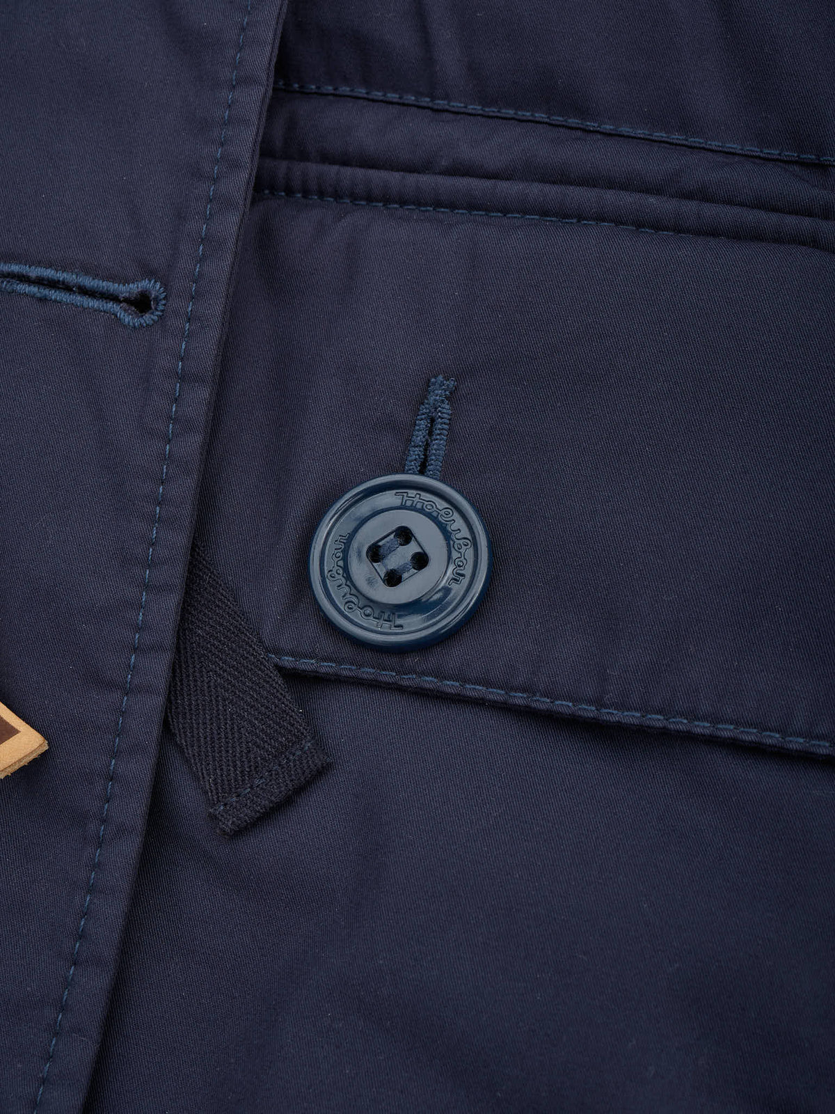 Rare HOLUBAR "Explorer" Navy Blue Cotton Down Parka Cabourn Everest