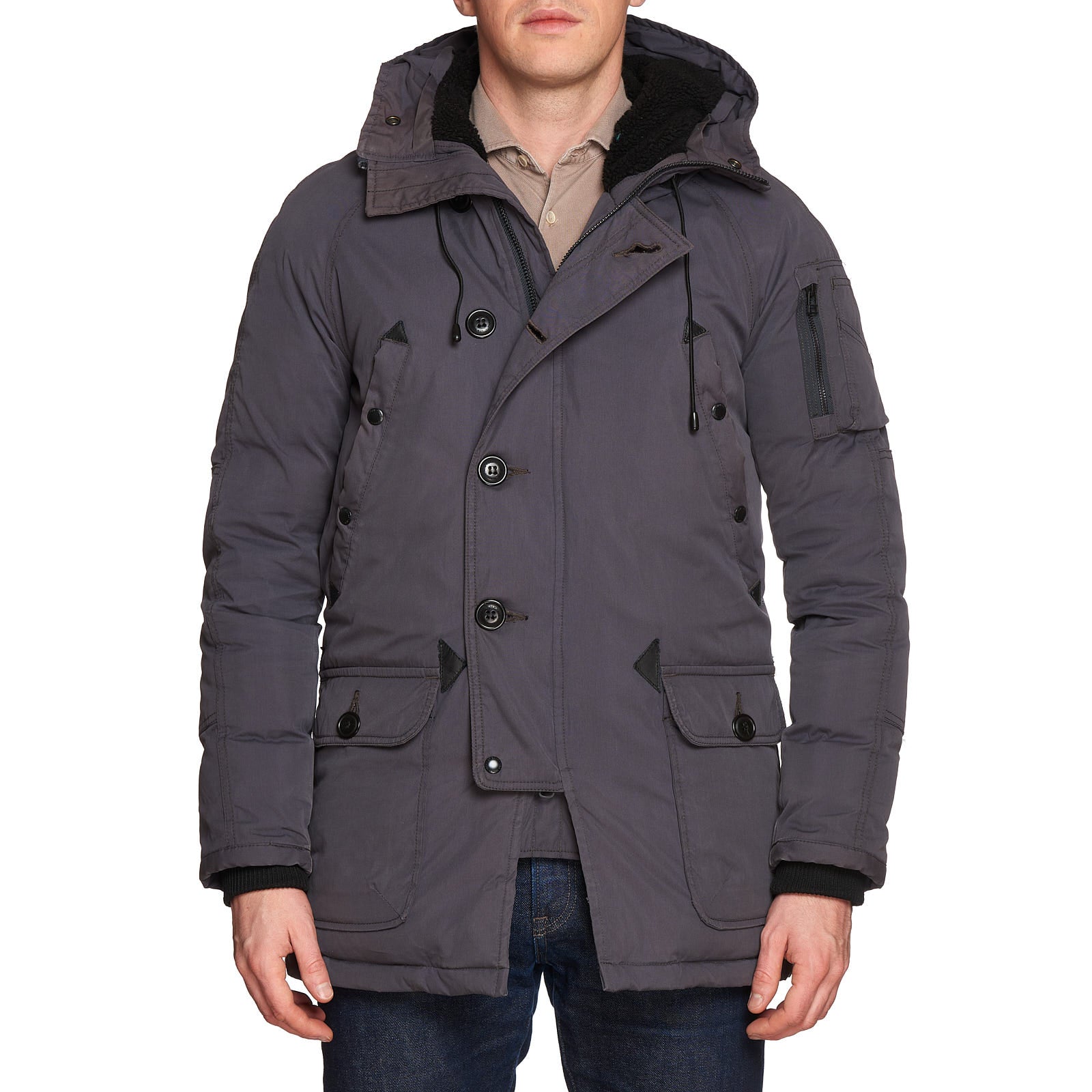 Rare SPIEWAK & SONS Golden Fleece N3-B USA Cotton Blend Down Parka US S I. SPIEWAK & SONS