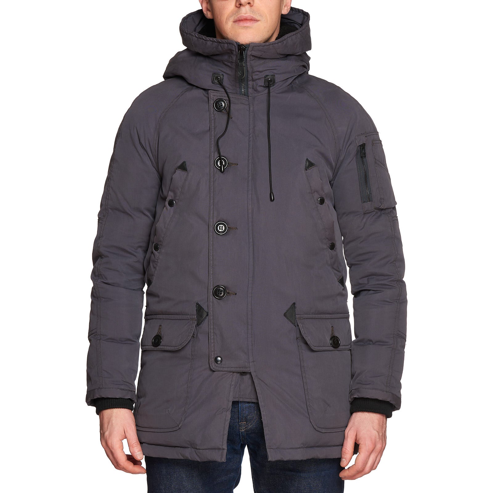 Rare SPIEWAK & SONS Golden Fleece N3-B USA Cotton Blend Down Parka US S I. SPIEWAK & SONS