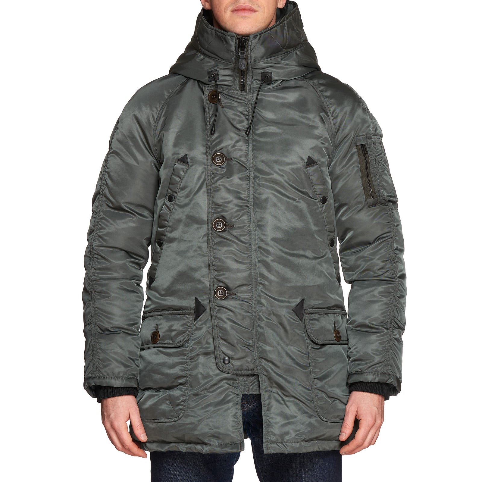 Rare SPIEWAK & SONS Golden Fleece N3-B USA Down Parka NEW US L Slim Fit I. SPIEWAK & SONS