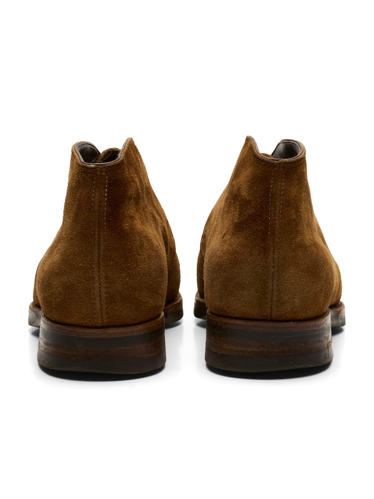 SAINT CRISPIN'S Dainate Brown Suede Leather Ankle Chukka Boots Shoes 6.5E US 7