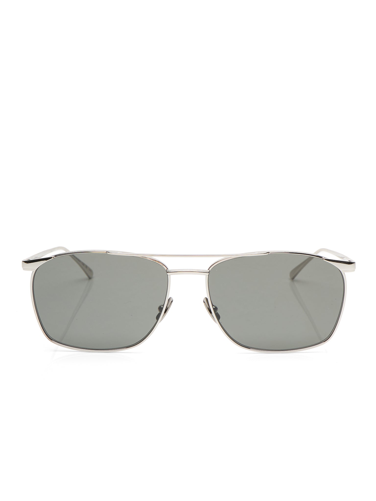 SAINT LAURENT Paris SL 796 Vincent Sunglasses Silver Aviator