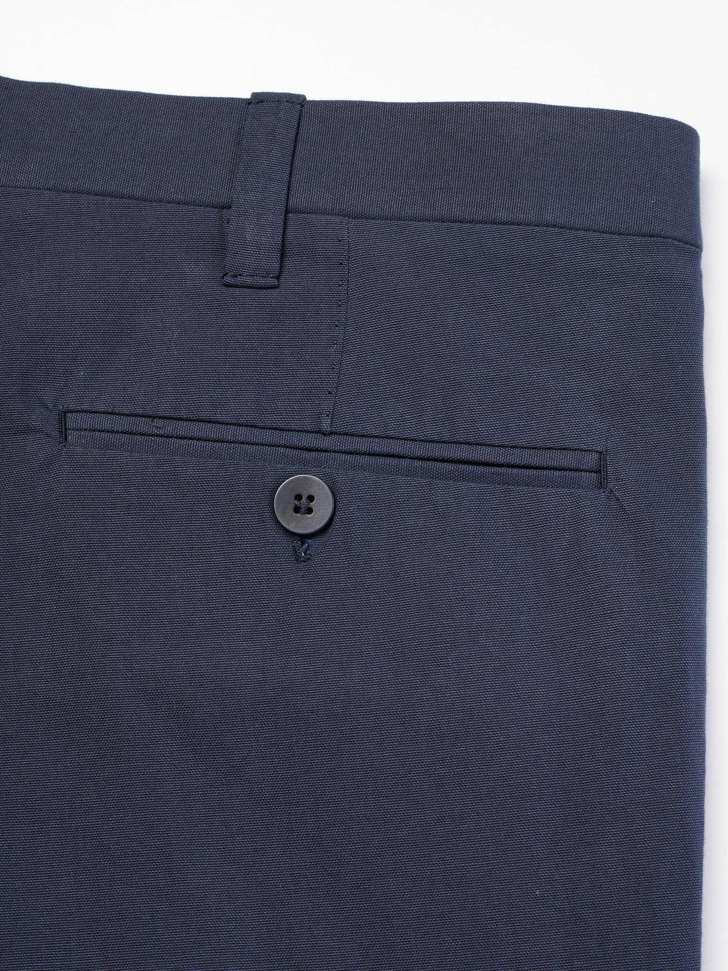 SARTORIA CHIAIA Handmade Navy Blue Cotton Dress Pants Chinos EU 52 NEW US 36